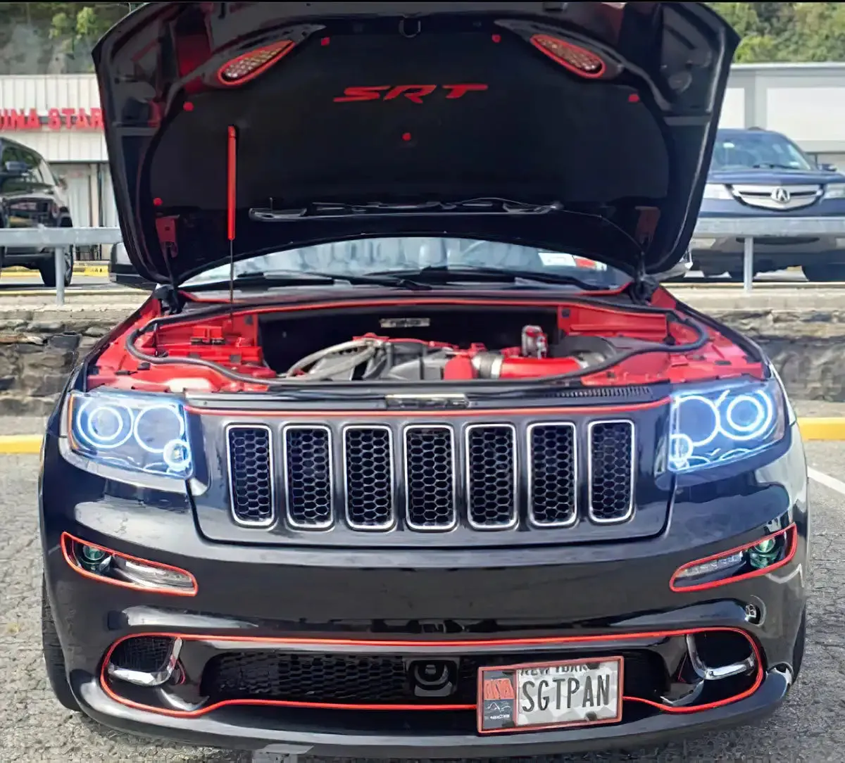 ORACLE Lighting 2011-2013 Jeep Grand Cherokee LED Headlight Halo Kit product image