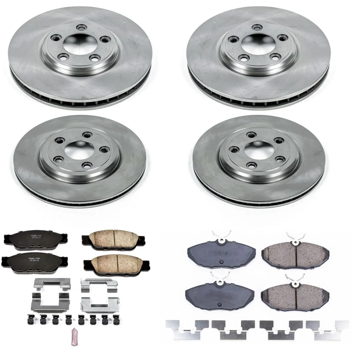 Z17 Direct Replacement Kit: Rotors; Ceramic Pads W/Hardware product image
