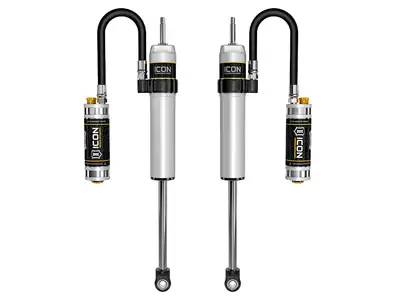 ICON Vehicle Dynamics ICON 2005-2023 Toyota Tacoma, 0-1.5” Lift, Rear, V.S. 2.5 Aluminum Series Shock Absorbers, Remote Reservoir w/ CDCV, Pair