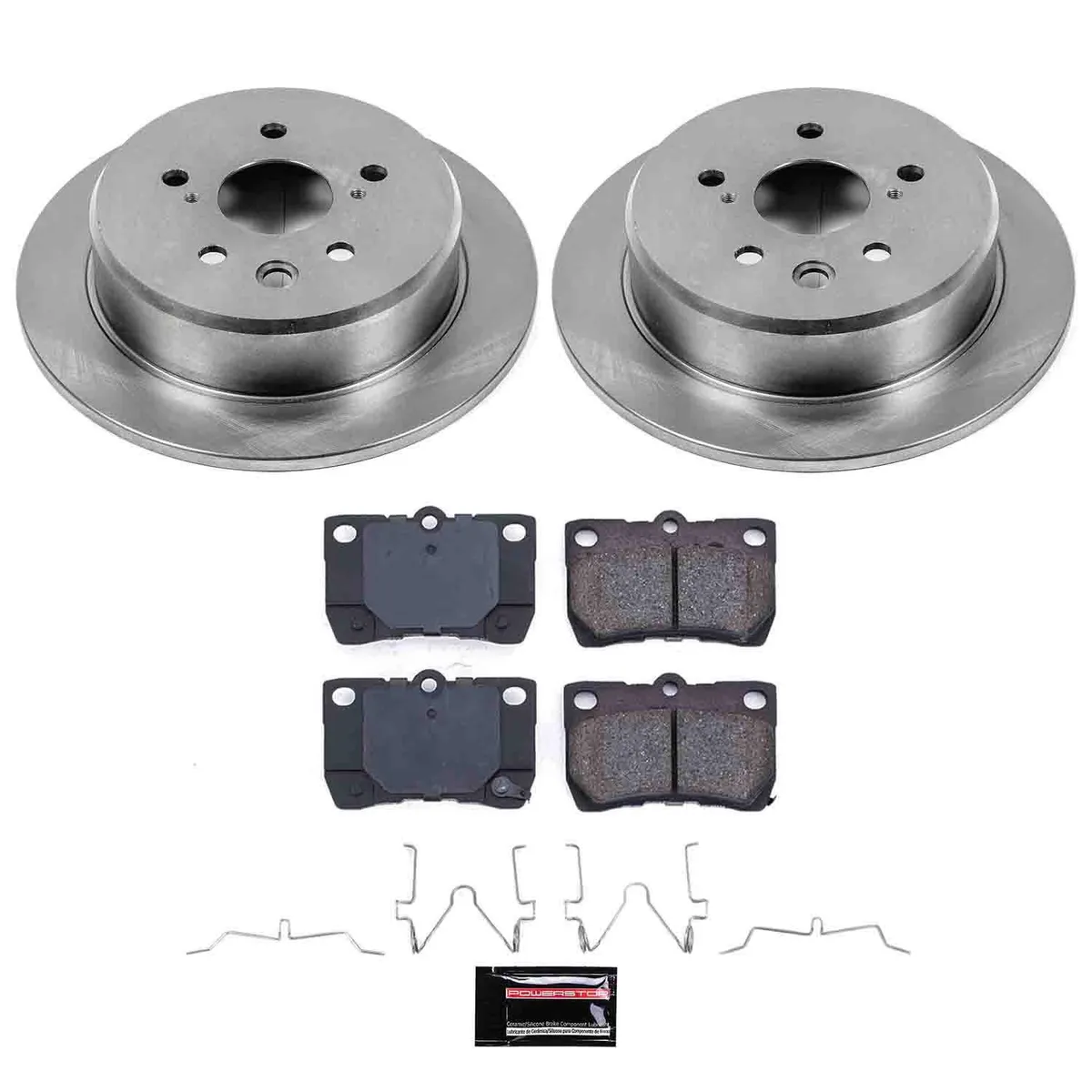 Z17 Direct Replacement Kit: Rotors; Ceramic Pads W/Hardware product image