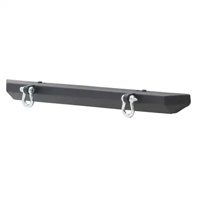 Smittybilt 8706 Wrangler Yj/Tj/Lj Src Classic Rock Crawler Front Bumper w/ Drings; Black Powdercoat