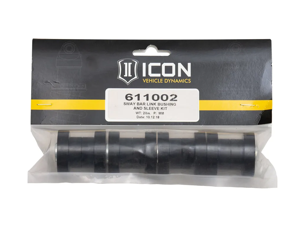 ICON Vehicle Dynamics ICON Ford F250/F350 & Jeep JK/JL Sway Bar Link Bushing & Sleeve Kit