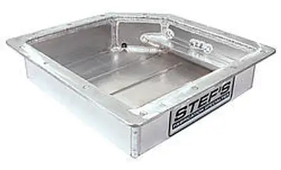 Stef's Performance Products Fabricated Alum. Trans. Pan - GM TH350