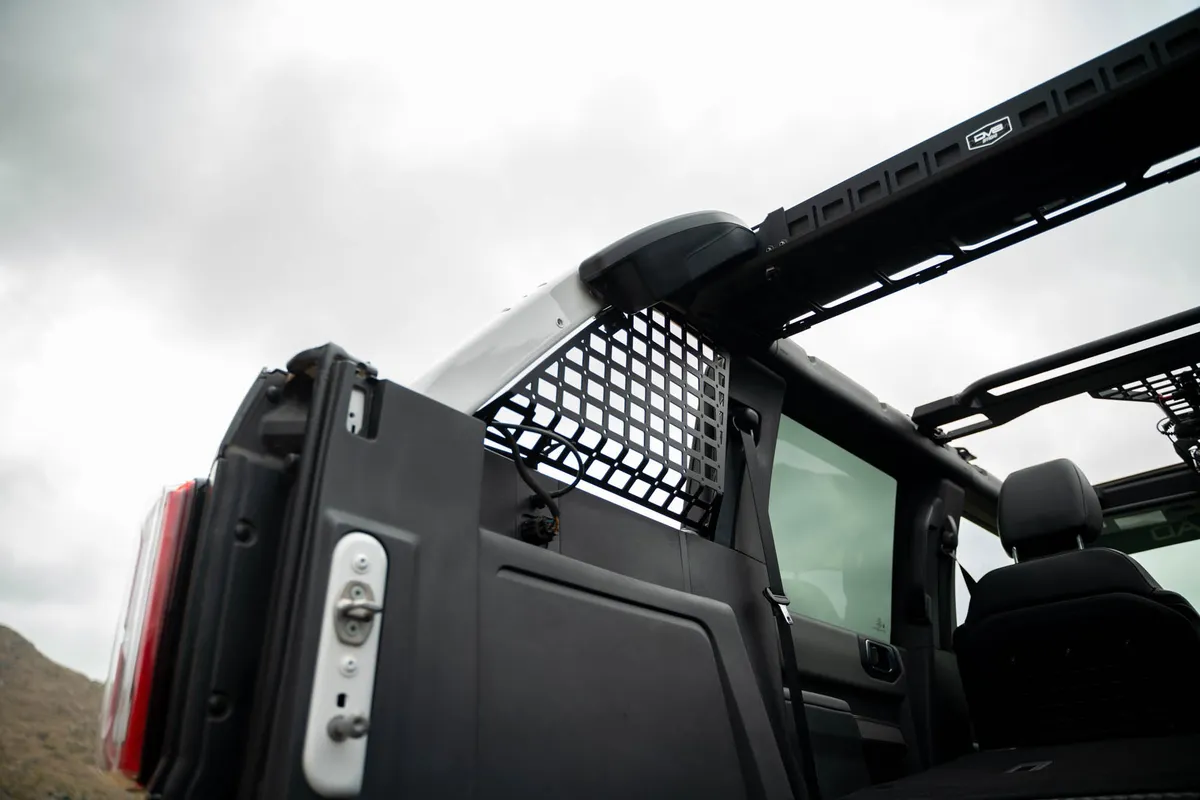 2021-2024 Ford Bronco 4-Door HardTop Only DV8 Offroad Pocketed Rear Window Molle Panels product image