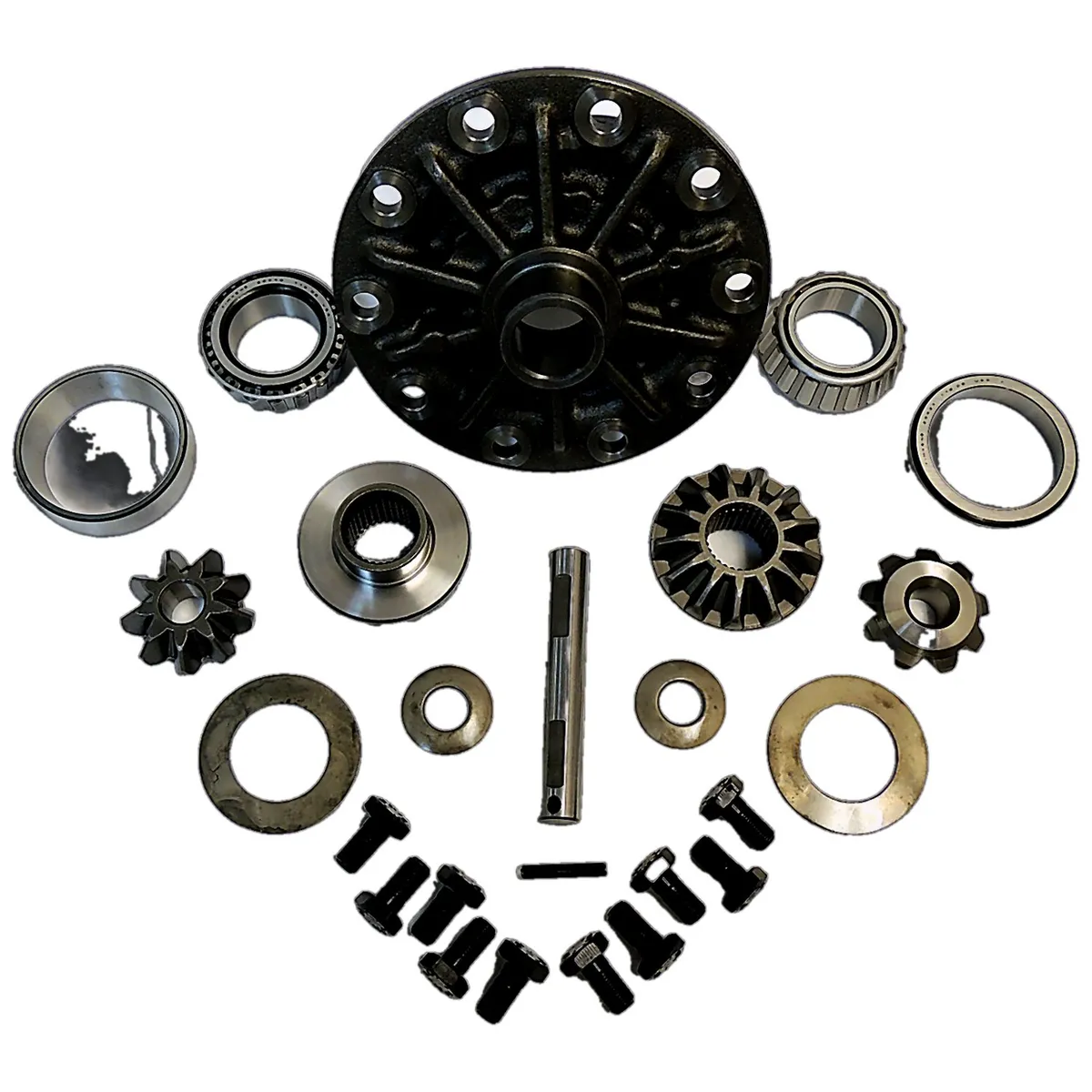 2007-2013 JK Wrangler w/ Model 44/226MM Rear Axle w/ Standard Differential; Includes Differential Case Differential Gear Set and 2 Differential Bearings product image