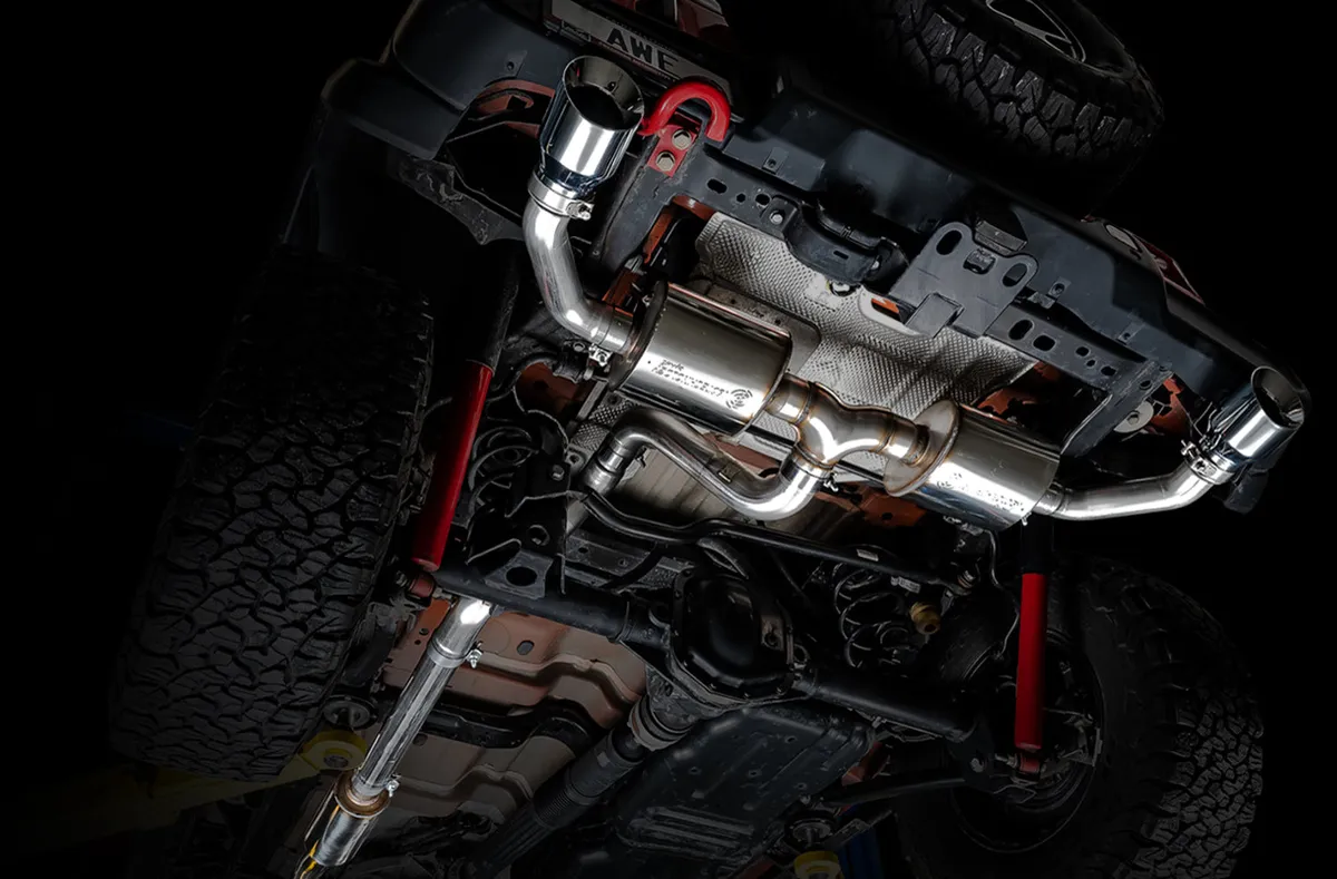 AWE Exhaust Suite for the 2.0T Jeep JL/JLU Wrangler product image