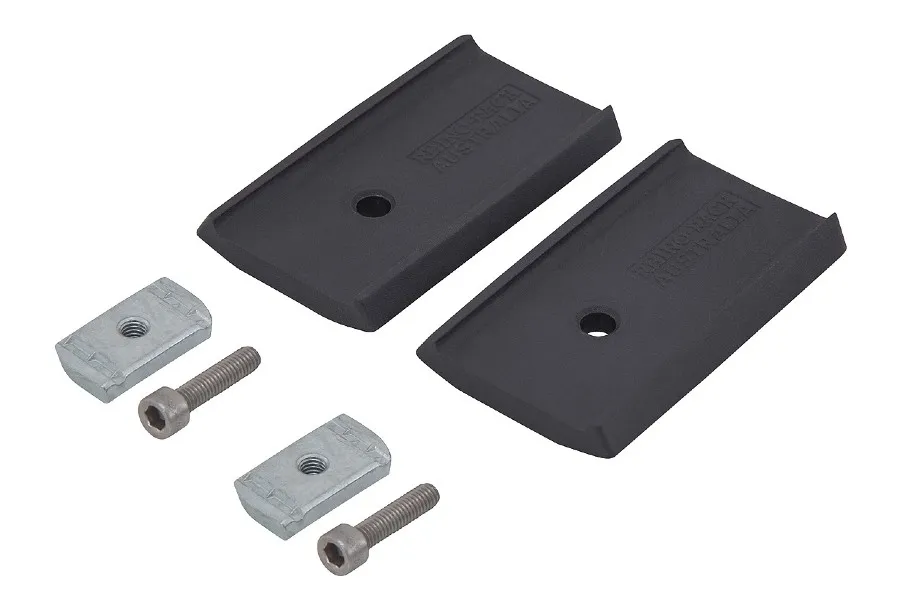 Rhino-Rack USA Rhino Rack Backbone Roof Rack, Heavy Duty RCL Black 2 Bar - JK 4dr
