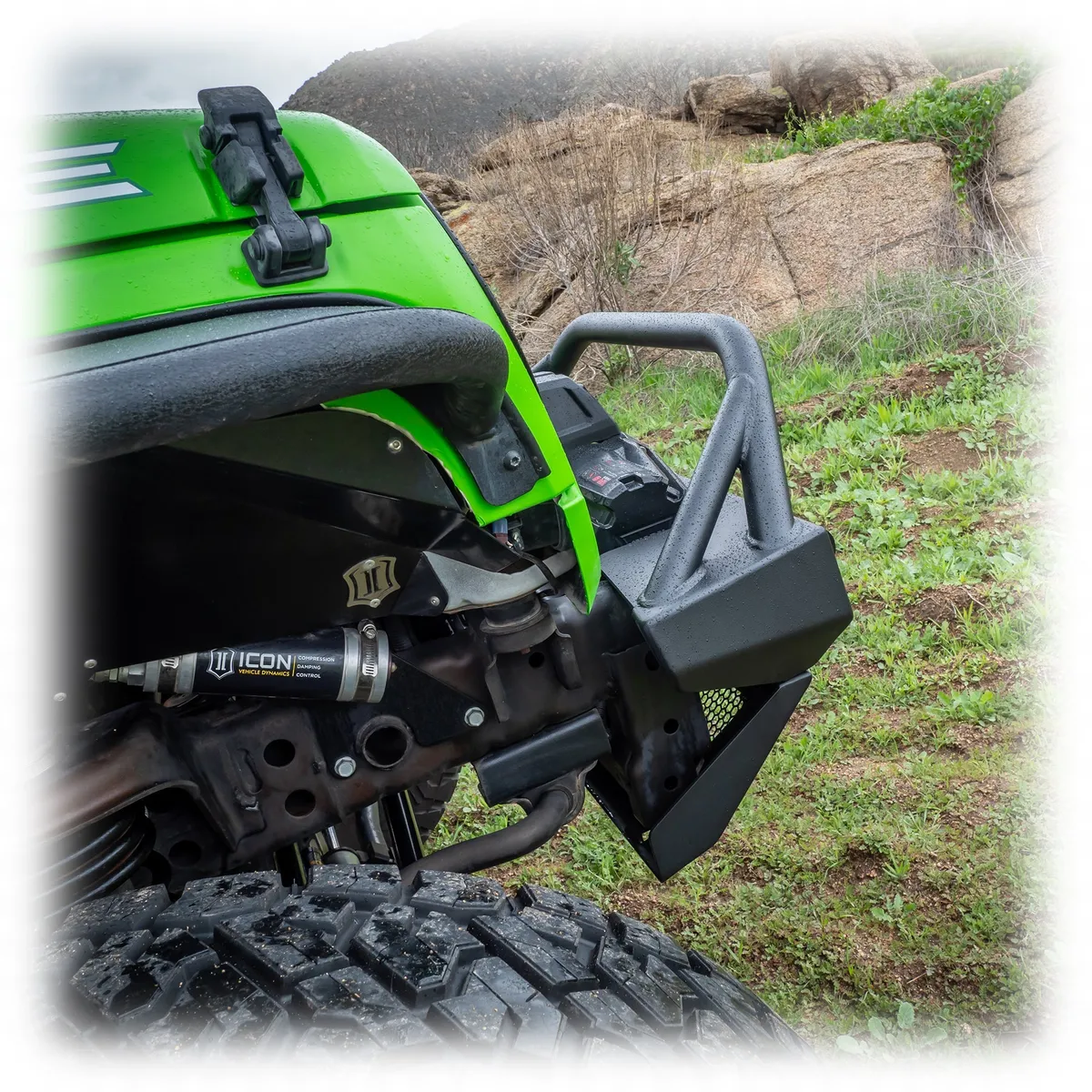 Jeep JK/JL/JT Front Bumper with Welded Bull Bar & Skid Plate | 2007–2025 product image