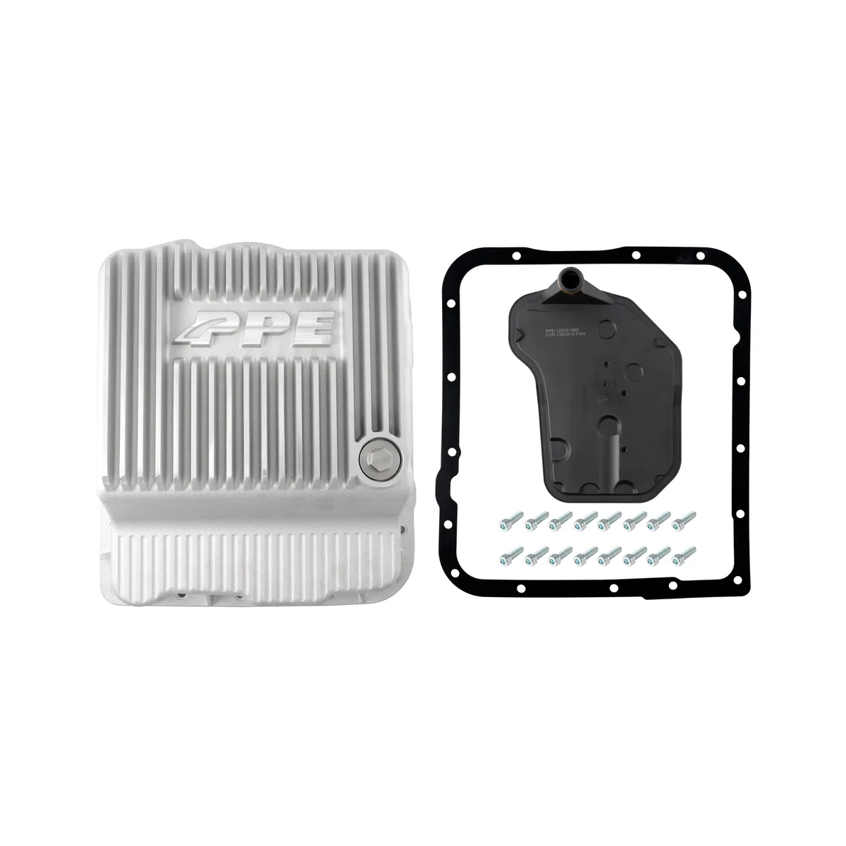 700R4 4L60 4L60E 4L65 4L70E 4L75E Deep Transmission Pan 1982 and Later GM - Raw Pacific Performance Engineering product image