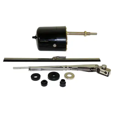 Crown Automotive Jeep Replacement Crown Automotive Jeep Replacement 6V 6 Volt Wiper Motor Kit for 1941-1958 Jeep MB, CJ-2A, CJ-3A, CJ-3B, CJ-5, CJ-6
