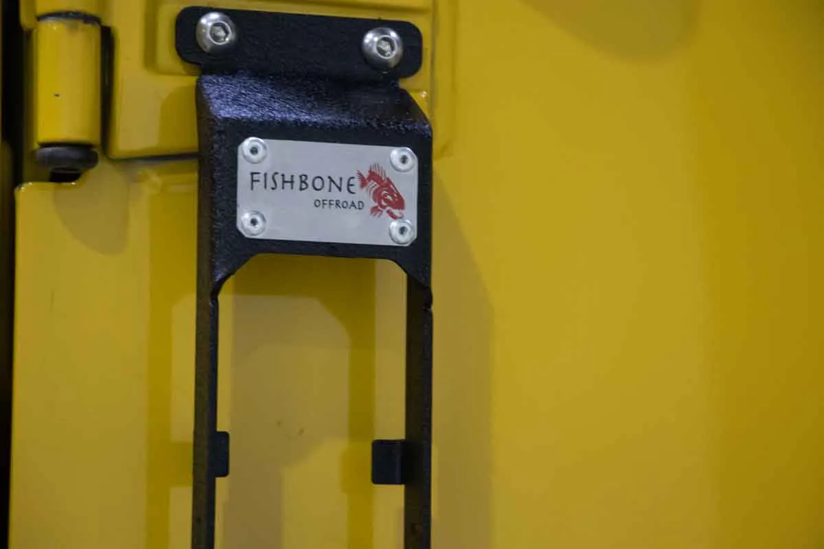 Fishbone Offroad Door Mounted Step for 2007 & Up Jeep Wrangler/Gladiator FB21237 product image