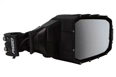 RIGID Industries RIGID Industries 64011 Reflect Side Mirror With Integrated LED Light And Amber Side Light, Pair