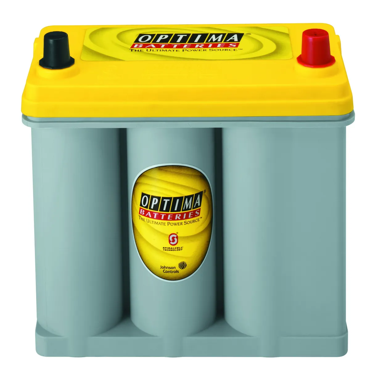 YellowTop® Deep Cycle Battery; UNBOXED; Grp. D51R; Cold Crank Amp 450; Crank Amp 575; Res. Capacity 66; Amp Hour 38; Top Terminal; L-9 5/16 in.; W-5 1/16 in.; H-8 15/16 in.; product image