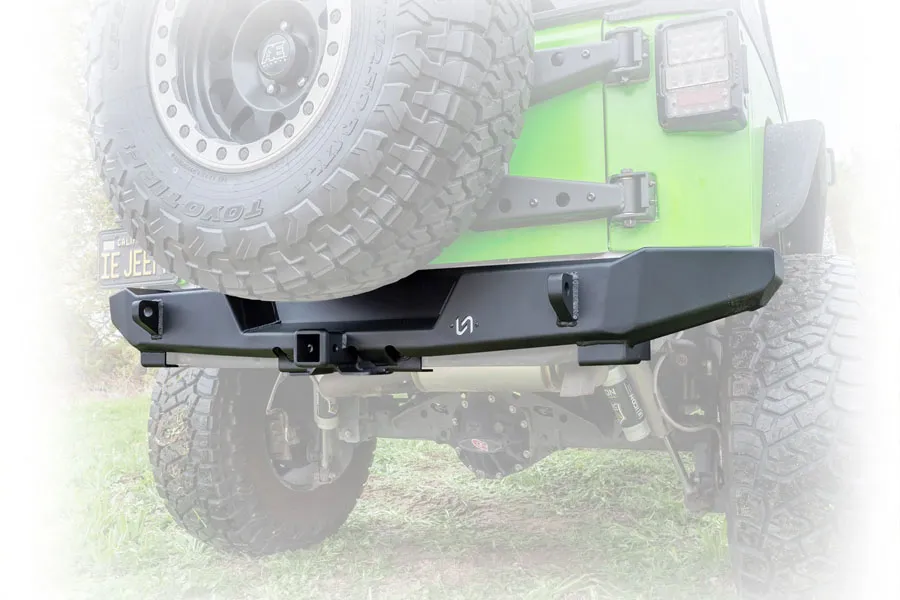 Jeep JK Rear Bumper with Hitch Receiver | 2007–2018 product image