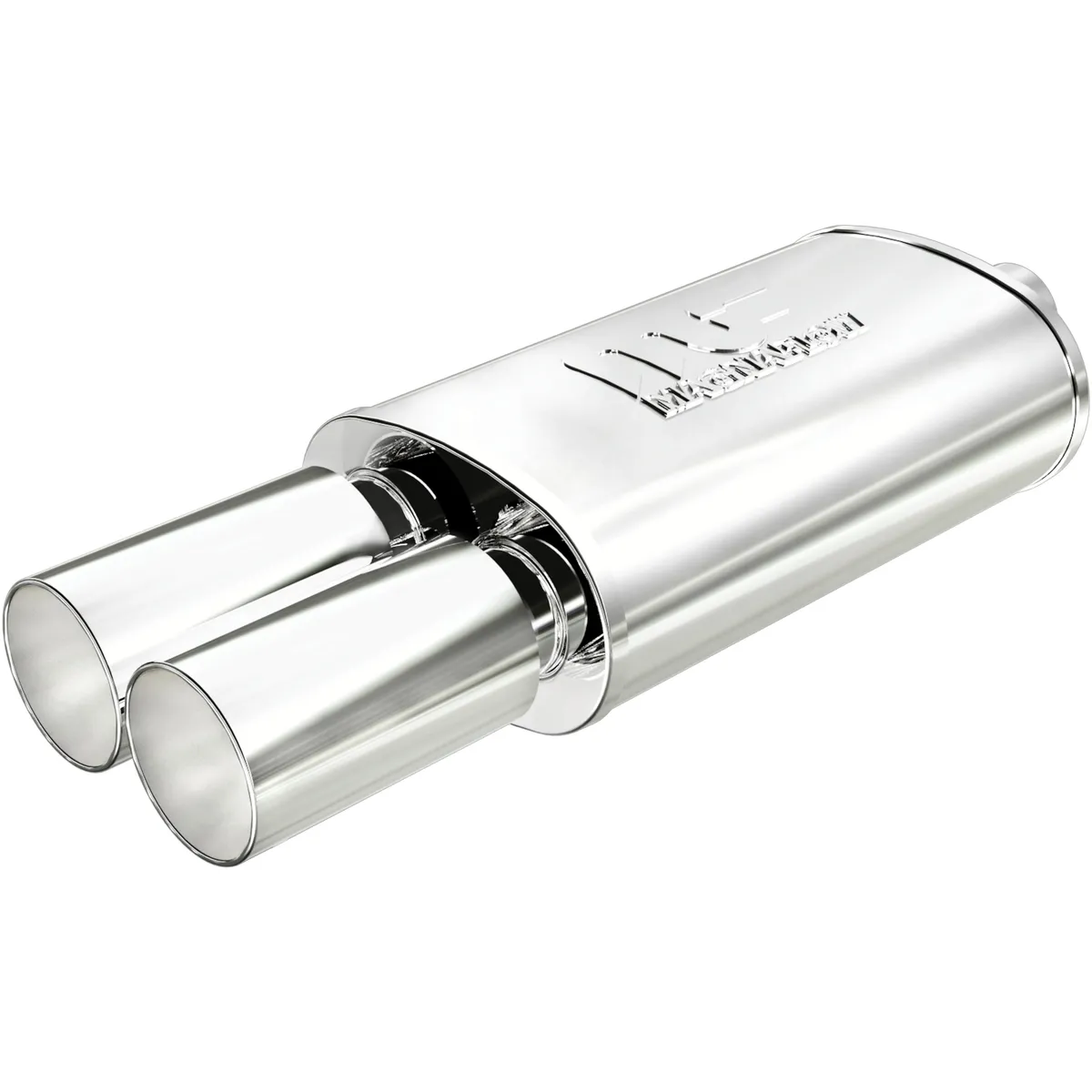 MagnaFlow Exhaust Products 14816 Straight-Through Performance Muffler; 2.25/3.5in. Center/Dual; 5x14x8 Body product image
