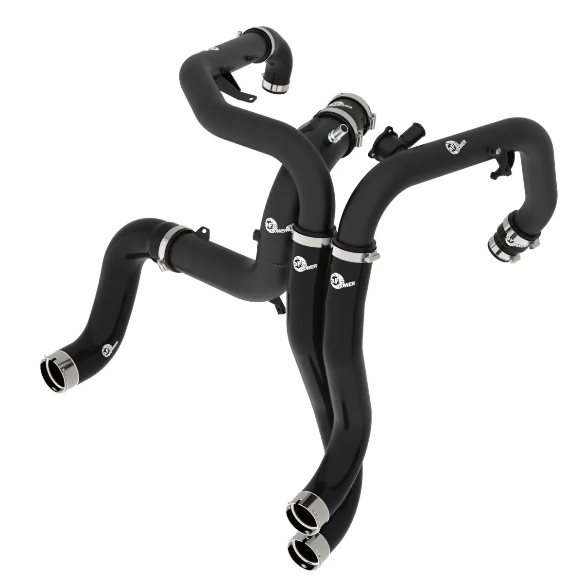 aFe Power BladeRunner 3 IN Aluminum Cold Charge Pipe Black Ford Bronco Raptor 22-25/Ranger Raptor 24-25 V6-3.0L