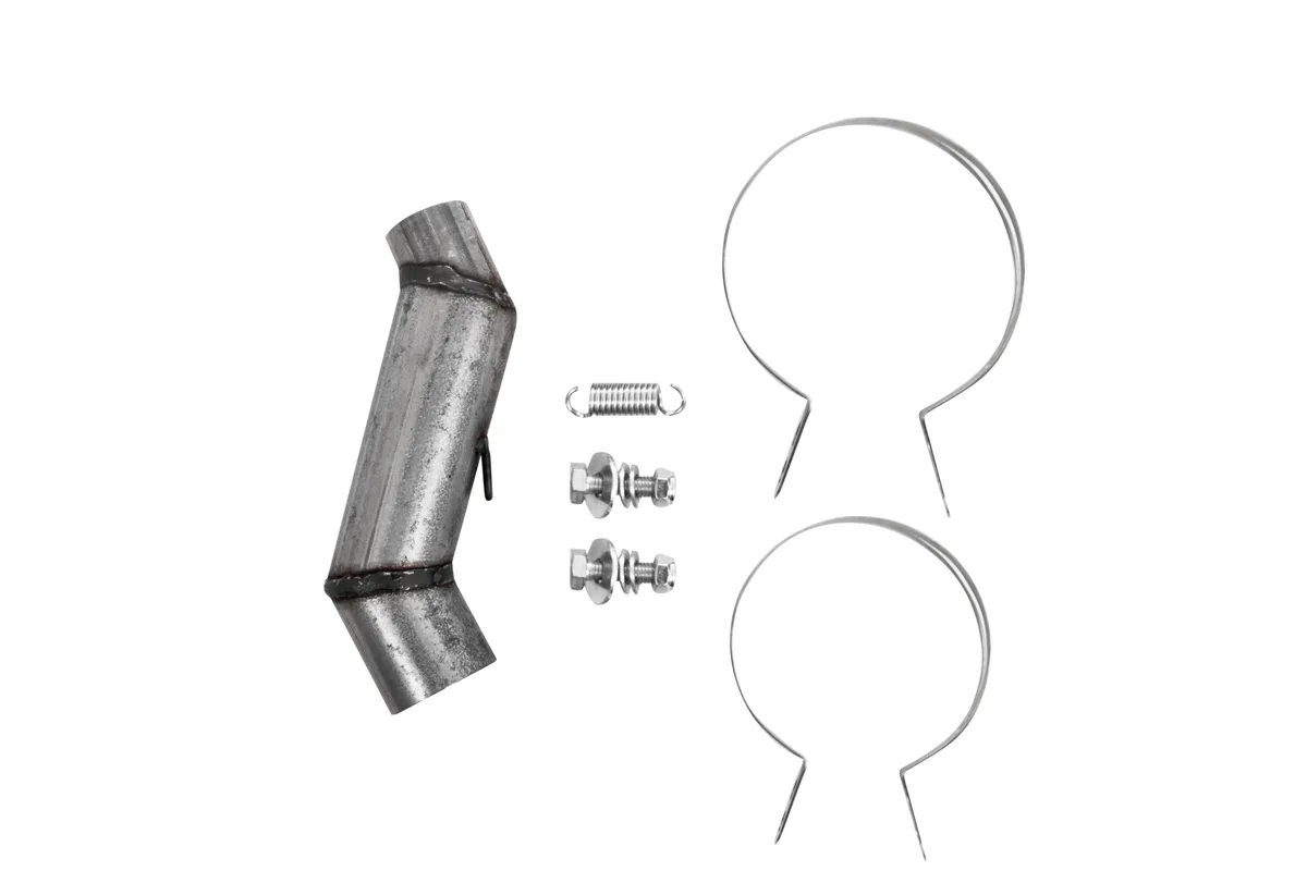 ATV Exhaust System With Sport Muffler; Slip-On System; 1.75 in. Inlet; 4.25 in. Diameter Body; product image
