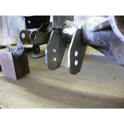 JK Front Axle HD Lower Control Arm Brackets 3.0 Inch OD Axle Housing 07-18 Wrangler JK/JKU Synergy MFG product image