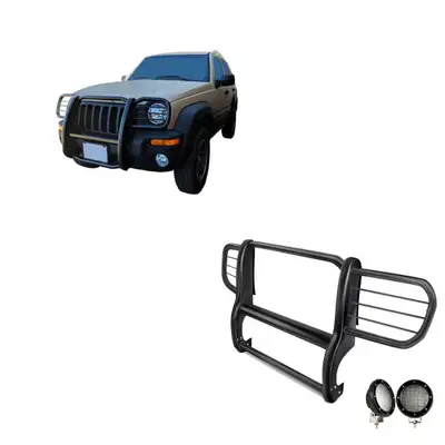Black Horse Off Road Black Horse Off Road 17EH26MA-PLFB Grille Guard Kit