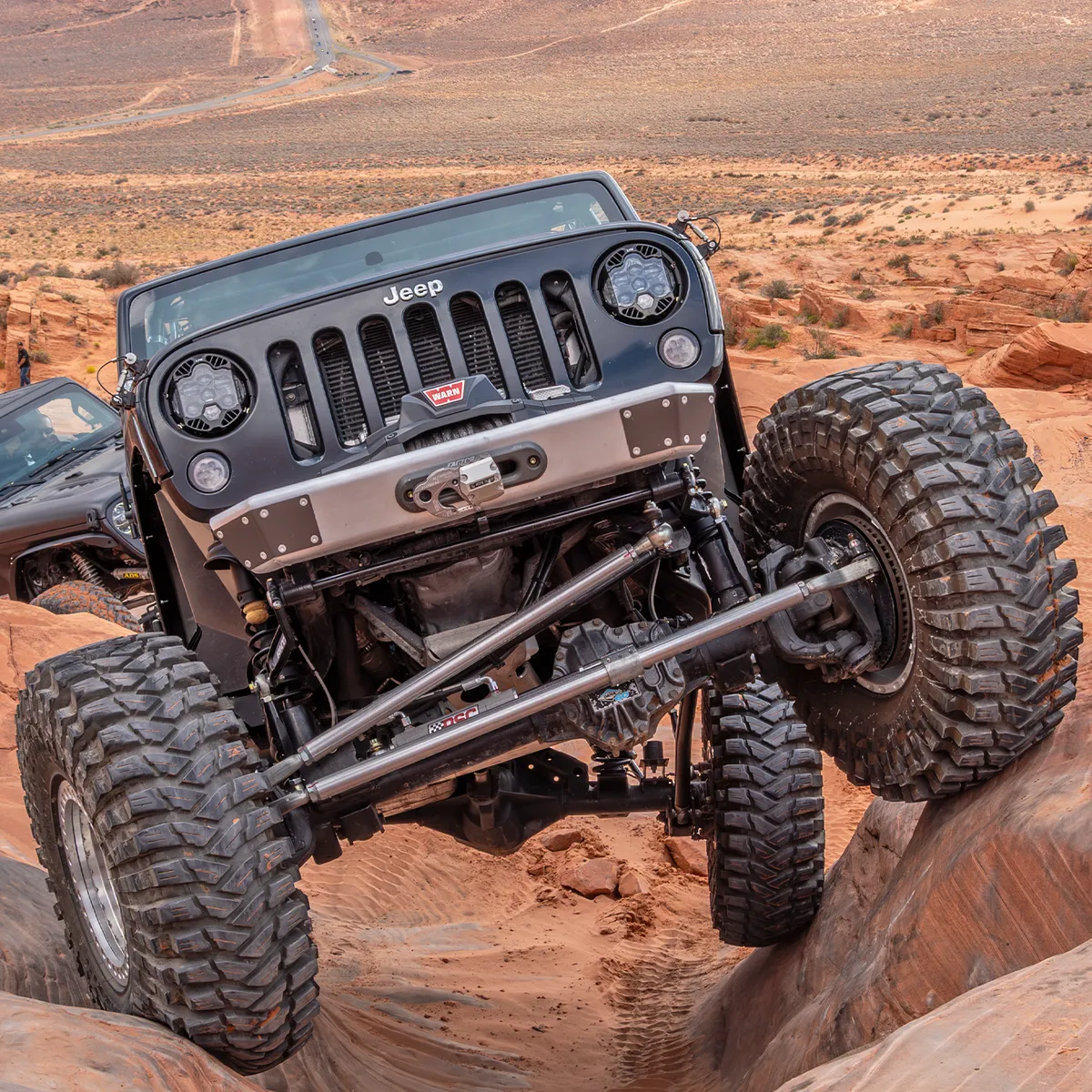 0718 Wrangler Legacy Front Bumper Witho Hoop Raw product image