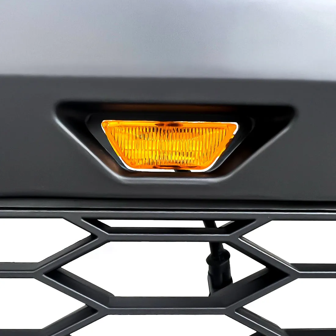 American Modified Amfmaa00122 Mesh Grille With Amber Lights product image