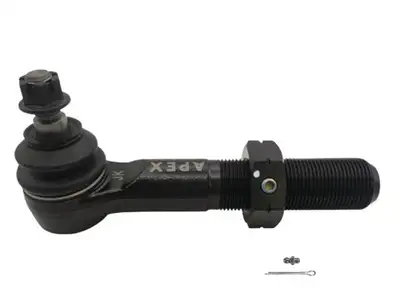 Apex Chassis KIT143 - Jeep Wrangler JK 2.5 Ton ProLock Drag Link Assembly - YesFlip - Polished Aluminum