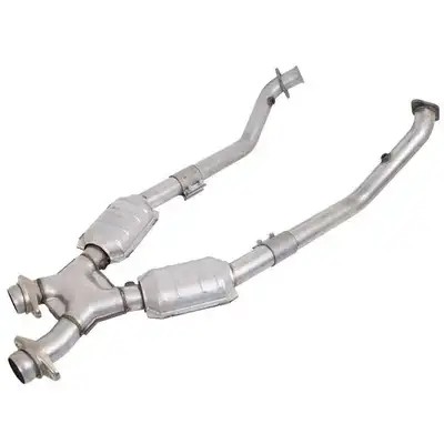 BBK Performance Ford Mustang GT 2-1/2 High Flow Catted X-Pipe 99-04