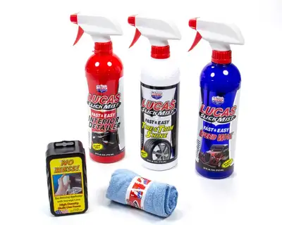 Lucas Oil Products Lucas Oil Products 10558 Slick Mist 4x1-Detailing Kit