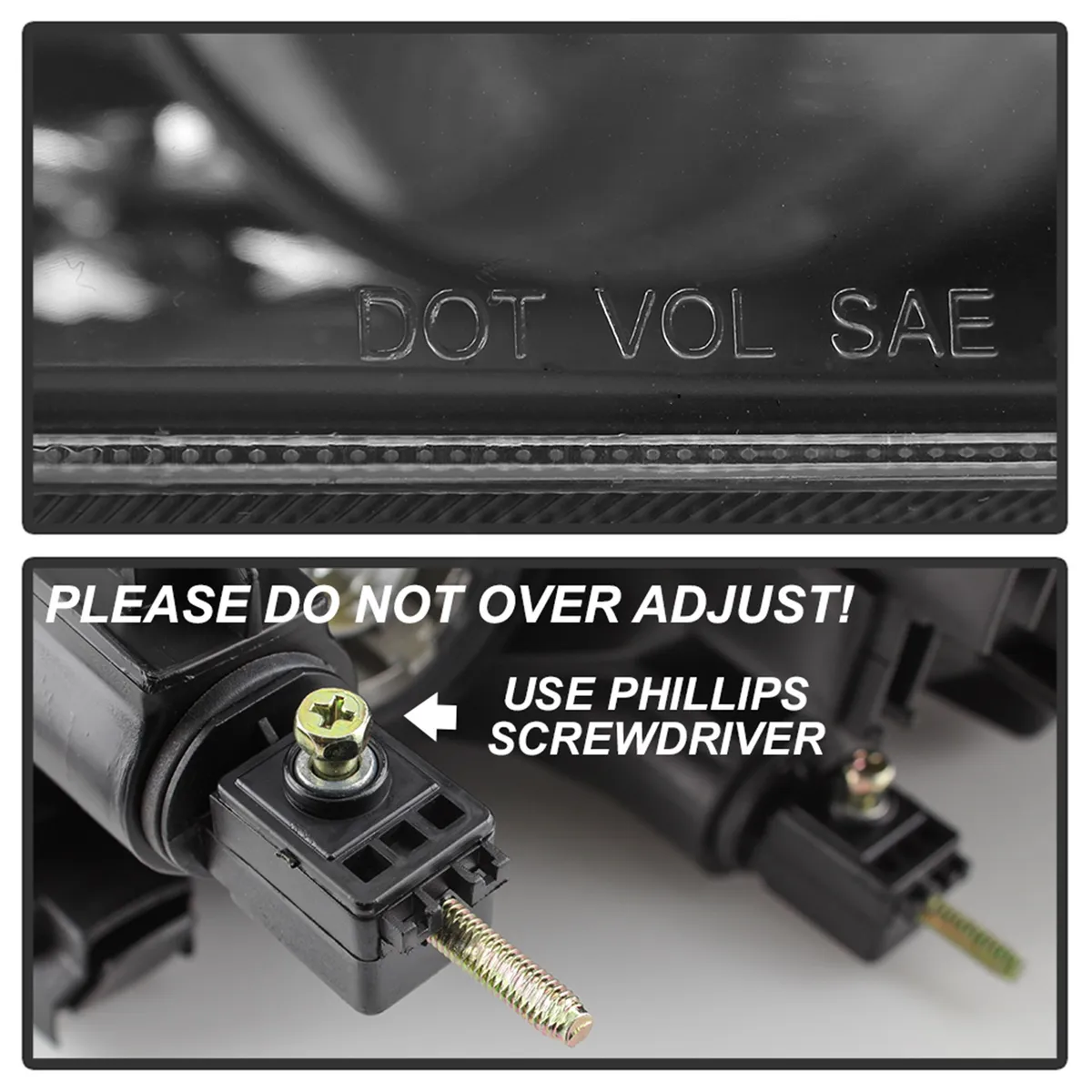 0608 Rav4 OEM Style Headlights Black product image