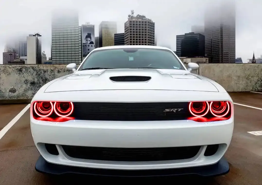 ORACLE Lighting 2015-2023 Dodge Challenger LED Surface Mount Headlight Halo Kit product image