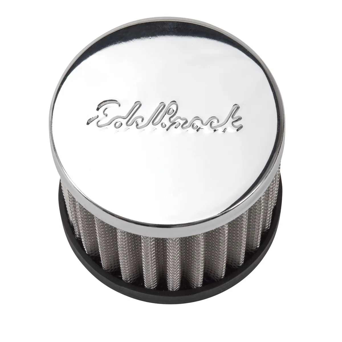 Edelbrock 4420 Circle Track Style Open Cotton Gauze Element Round Push-in Breather product image