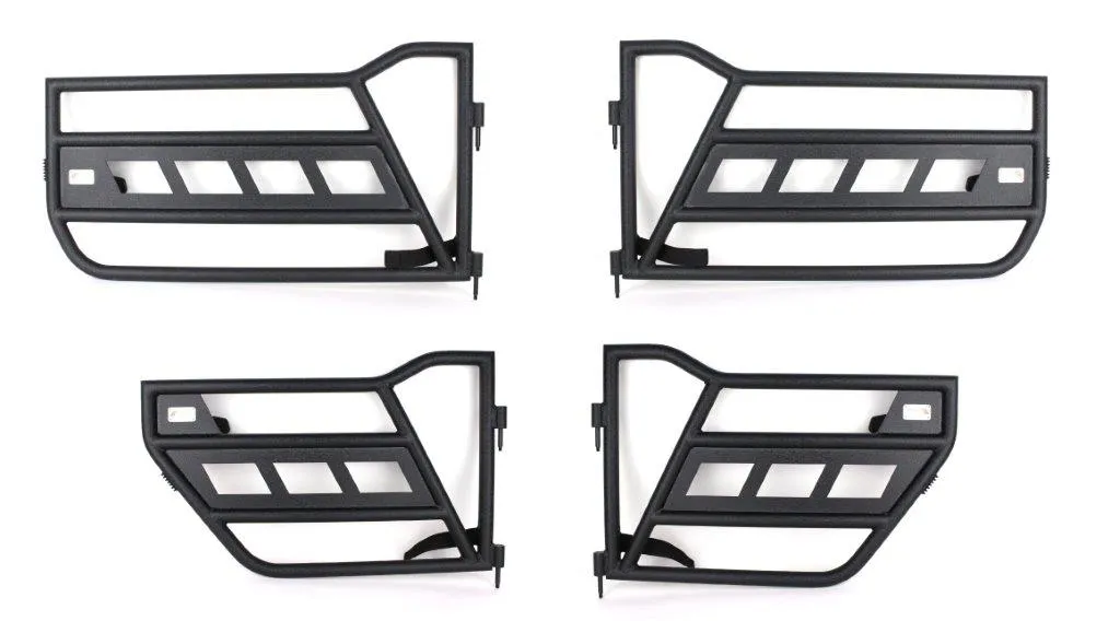 Fishbone Offroad Front and Rear Tube Doors for 2018 & Up Jeep Wrangler/Gladiator FB24086 product image