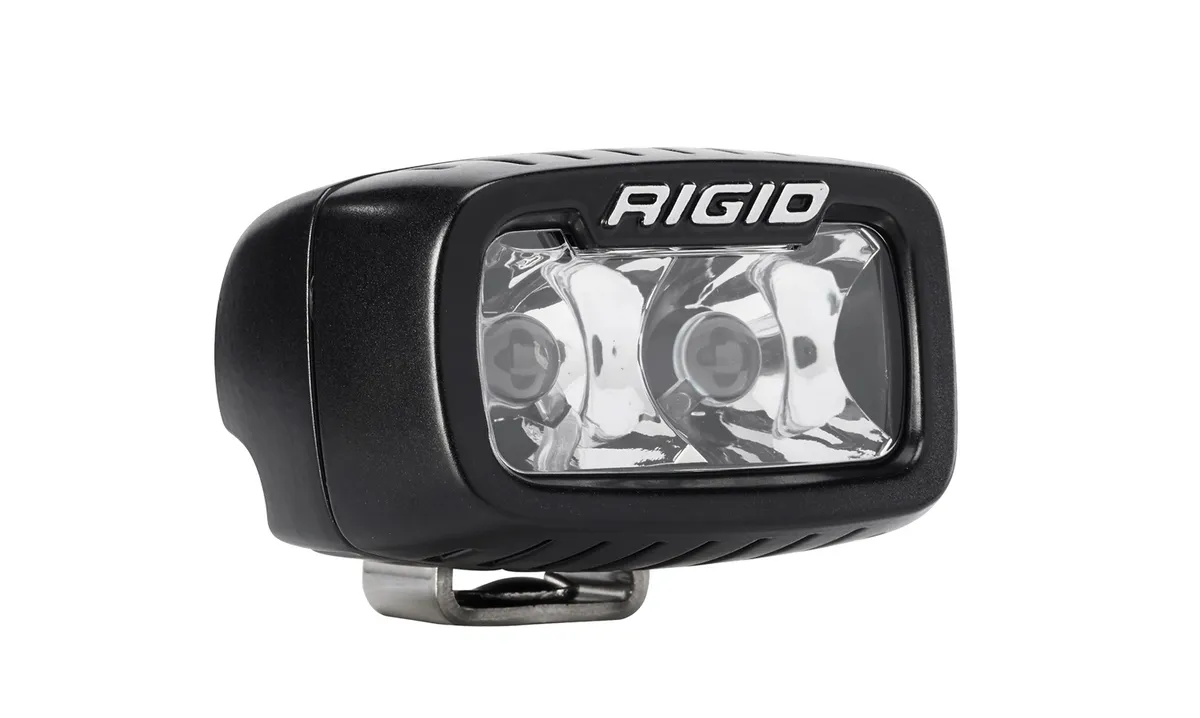 RIGID Industries 902213 SR-M Series PRO, Spot Optic, Surface Mount, Black Housing, Single product image