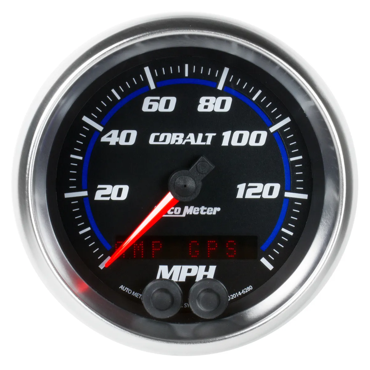3-3/8 In. GPS Speedometer, 0-140 Mph, Cobalt product image