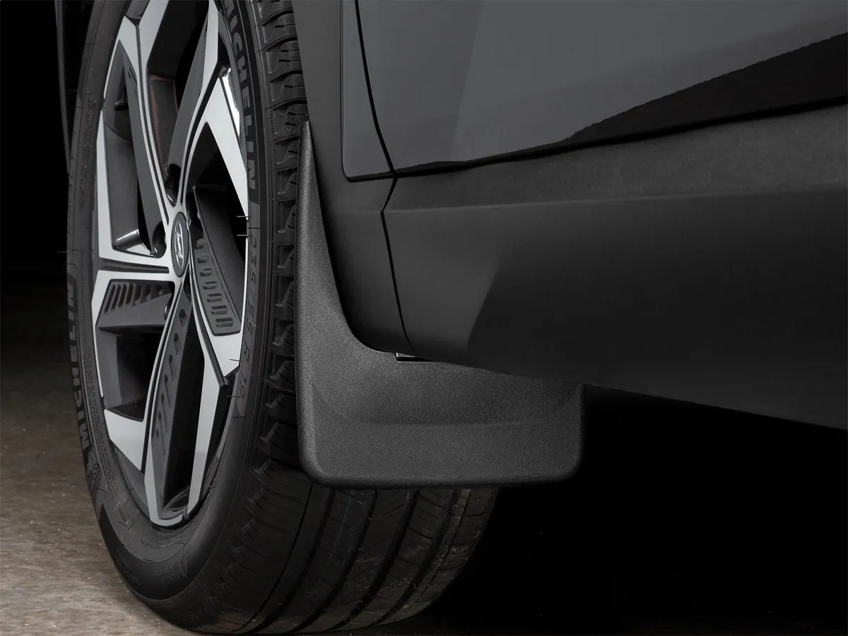 Black No Drill MudFlaps Hyundai Tucson 2022 + Does not fit XRT trim level product image