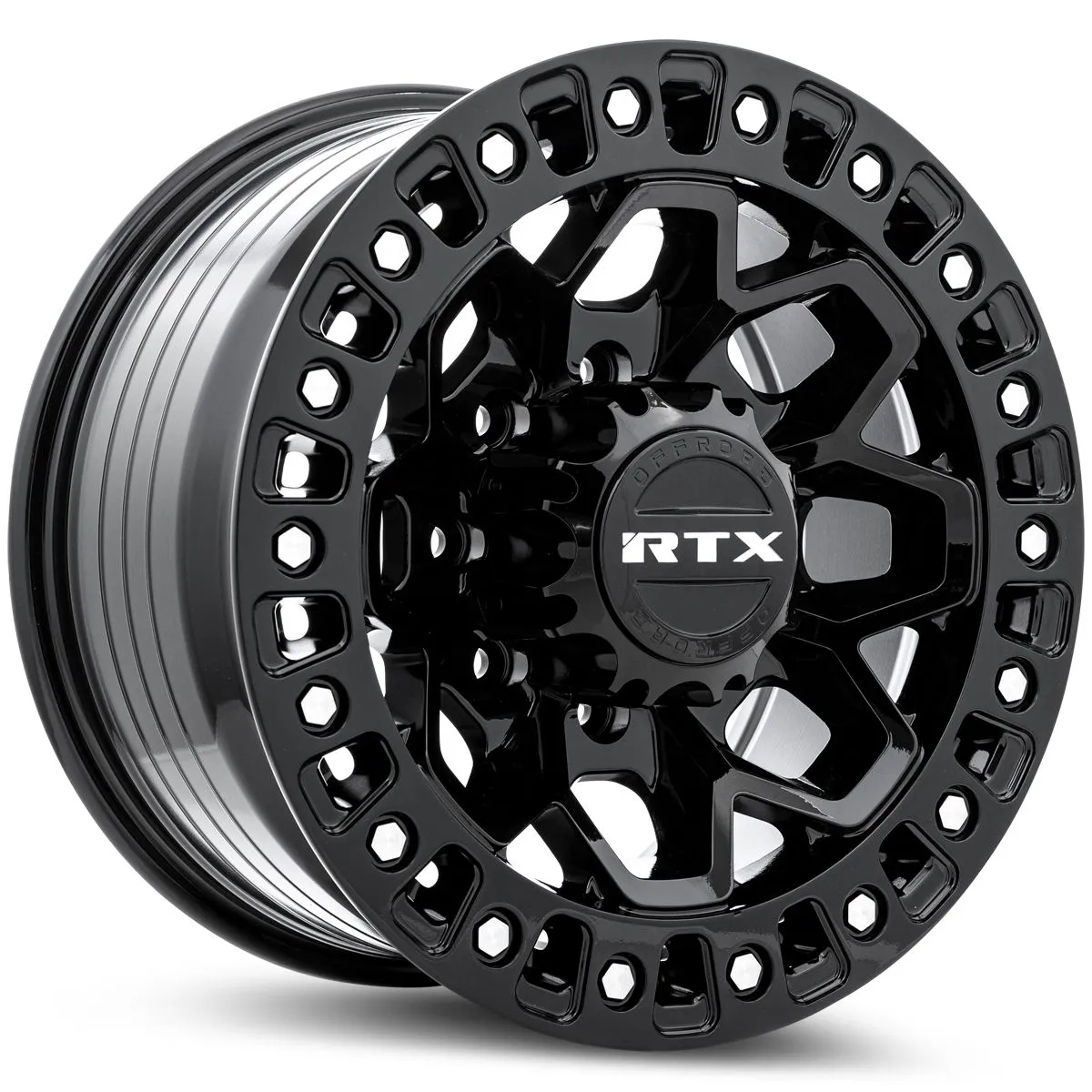 Zion 17x9 8x180 Et20 Cb125.1 Gloss Black Milled Rivet product image
