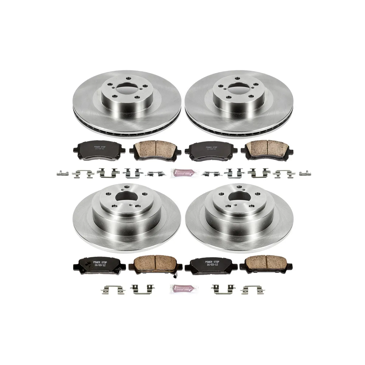 Autospecialty Brake Kit fr 2001 Subaru Legacy 2001-2002 Subaru Outback product image