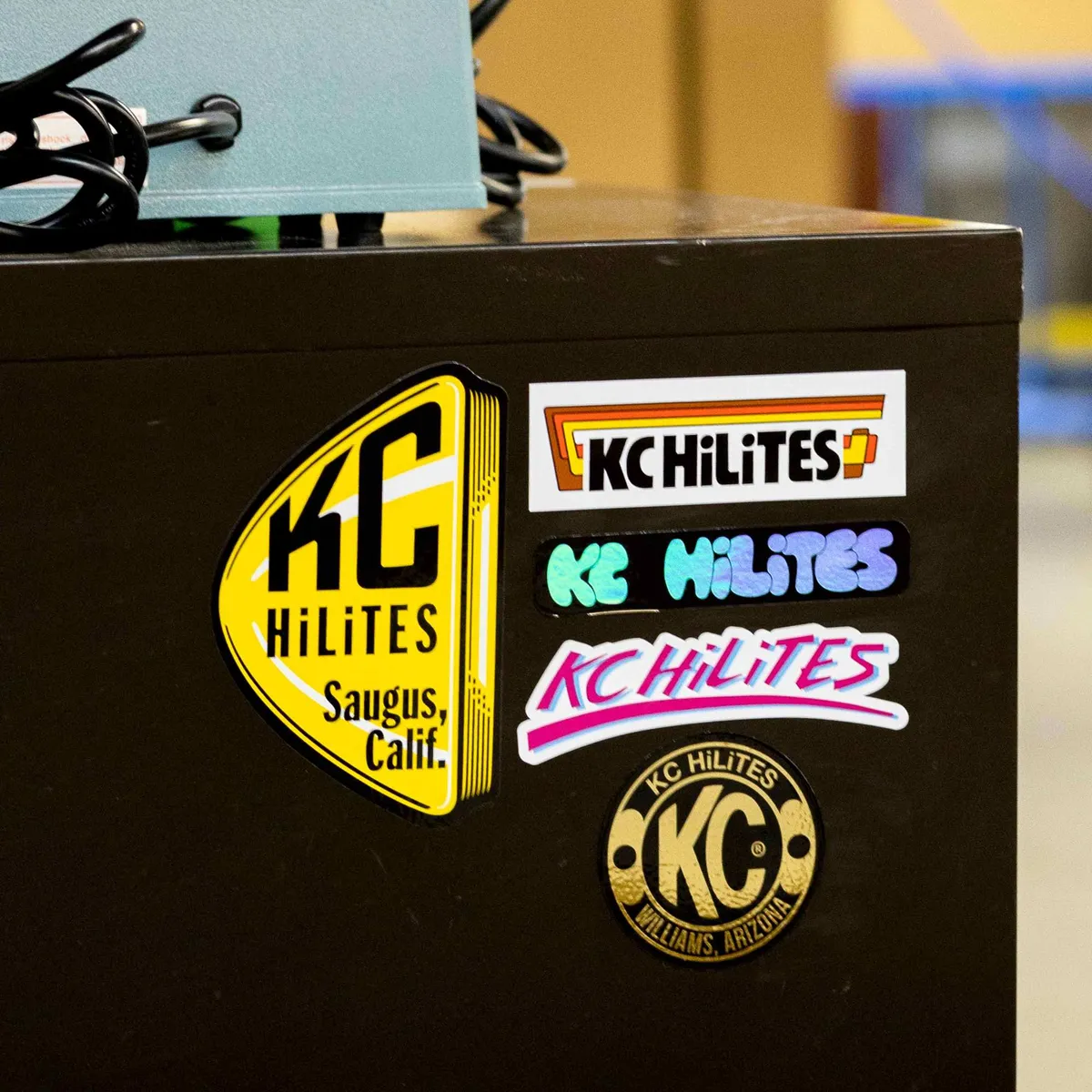 KC HiLiTES 9948 KC Throwback Logos Sticker Pack product image