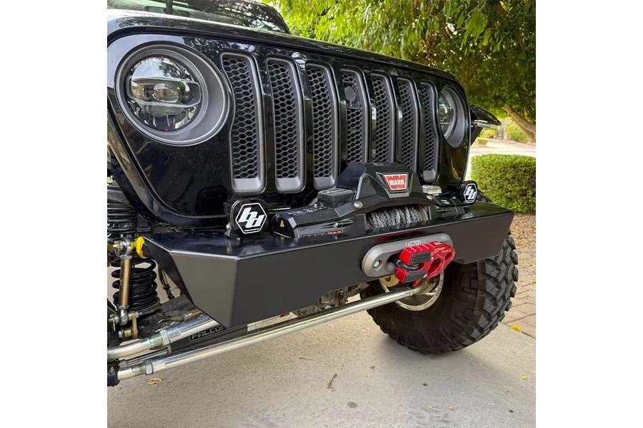 18c Wrangler/20c Gladiator Krawler Lite Front Bumper Witho Hoop Raw product image