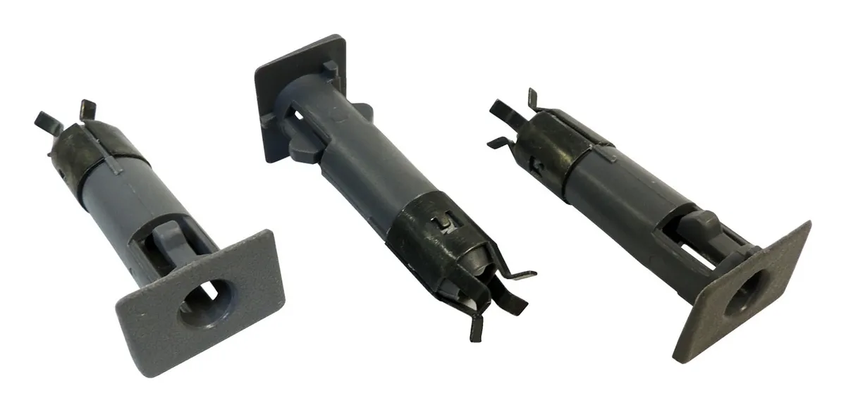 1987-1995 Wrangler YJ Includes 3 grommets; Charcoal 1997-2006 Wrangler TJ Includes 3 grommets; Charcoal product image