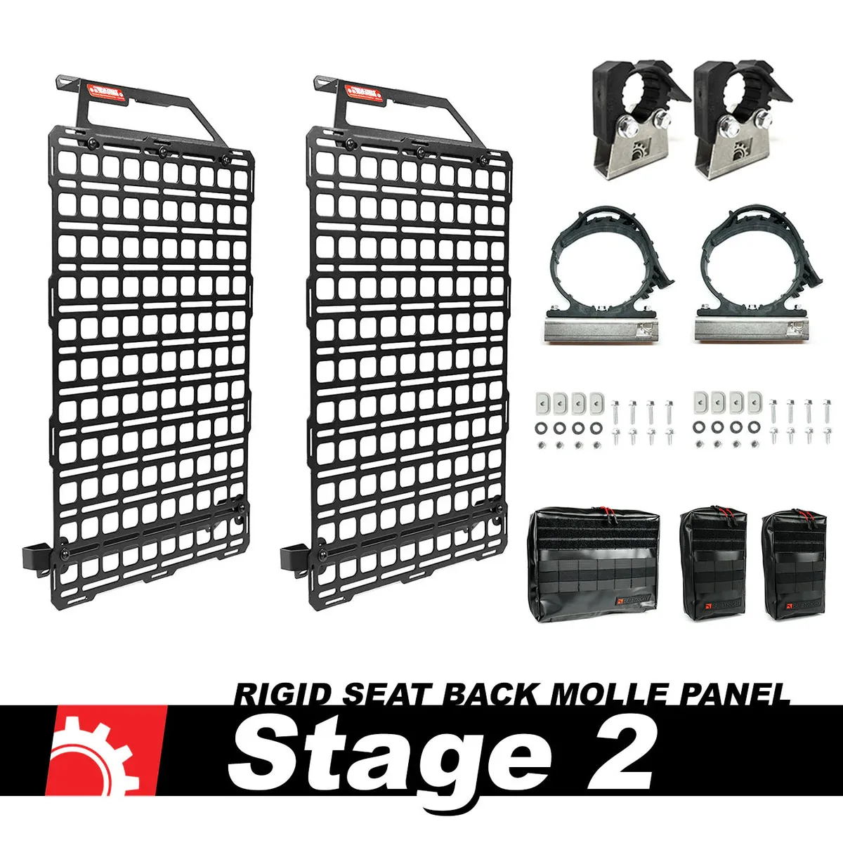 Seat Back Tech Plate MOLLE Kit | Jeep Wrangler (JL) and Gladiator (JT) (2018+) product image