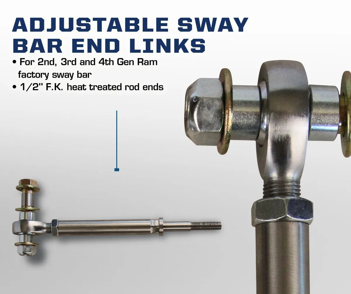 1012 RAM 2500/3500 4x4 Extended Sway Bar End Links 10mm product image