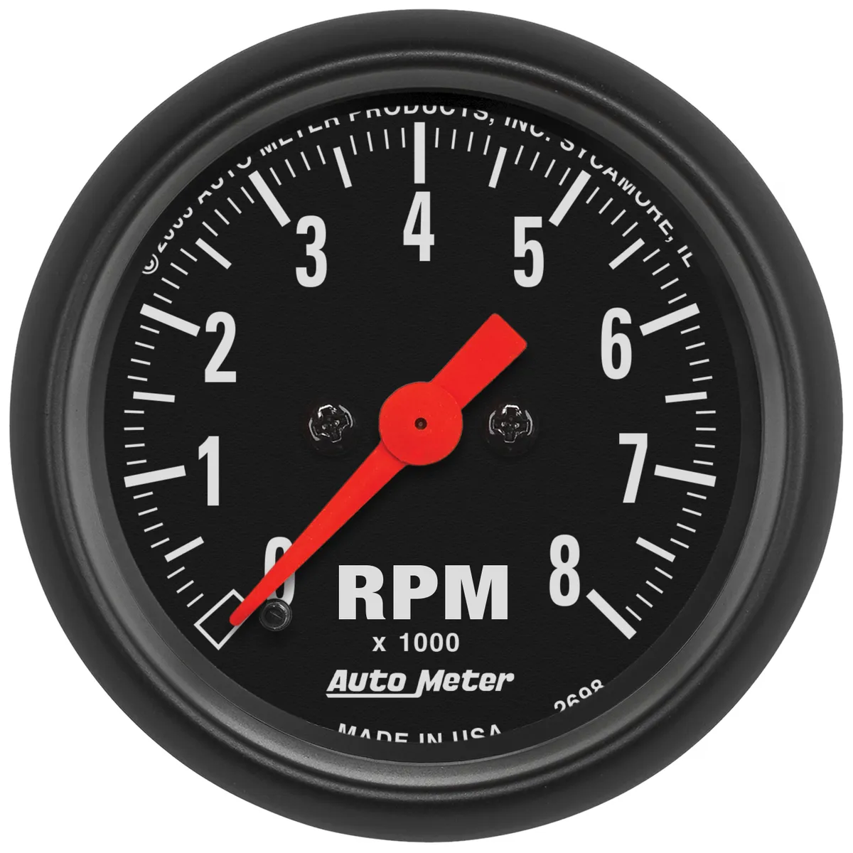 Gauge, Tachometer, 2 1/16", 8k RPM, In-Dash, Z Series product image