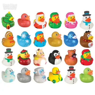 No Brand 24 Day Rubber Ducky Christmas Advent Calendar