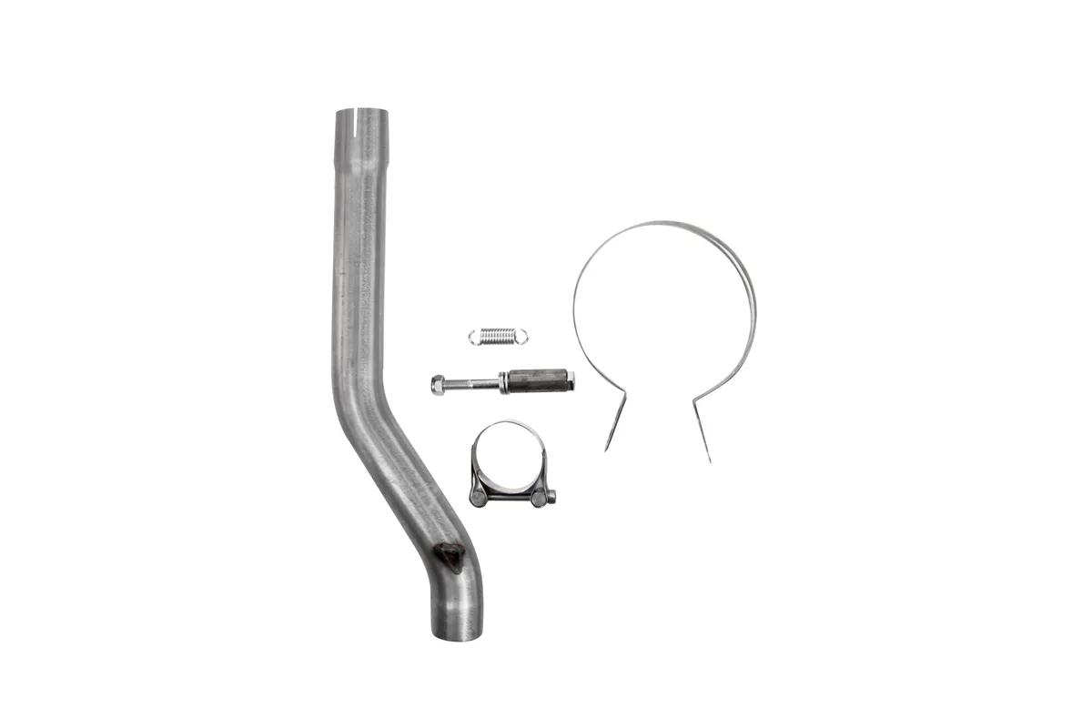 ATV Exhaust System With Sport Muffler; Slip-On System; 1.75 in. Inlet; 4.25 in. Diameter Body; Packed Muffler; product image