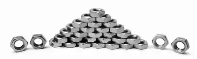 Steinjager Steinjäger Nuts Bulk Jam Fasteners, Bulk 1-8 RH 32 Pack Grade 5 Plated Zinc Yellow