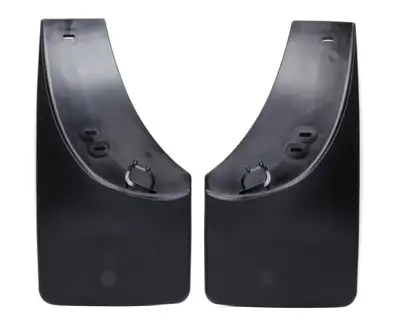 Weathertech 1999 - 2006 Chevrolet Silverado Black No Drill MudFlaps with Flares / 2001 - 2007 Chevrolet Silverado 1500/2500/3500 Black No Drill MudFlaps with Flares / 2007 Chevrolet Silverado Classic Black No Drill MudFlaps with Flares