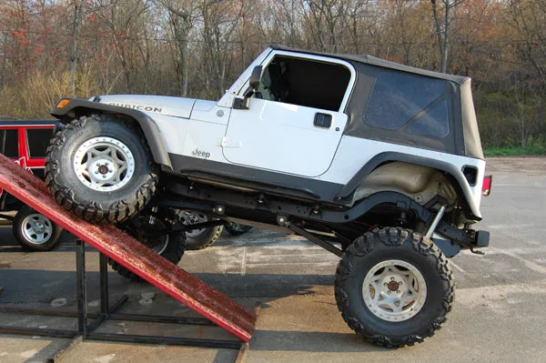 Clayton Off Road Pro Series Rear Long Arm Kit w/5" Stretch for 1997-2006 Jeep TJ product image