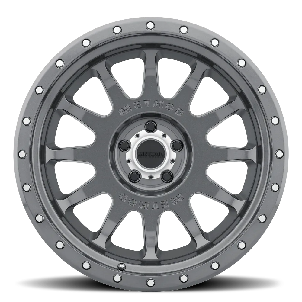 Aluminum Wheels 20x10 NV MR605 Bolt Pattern 5 On 127 Offset -24 Lip Size 2.83 Gloss Titanium GY Method product image