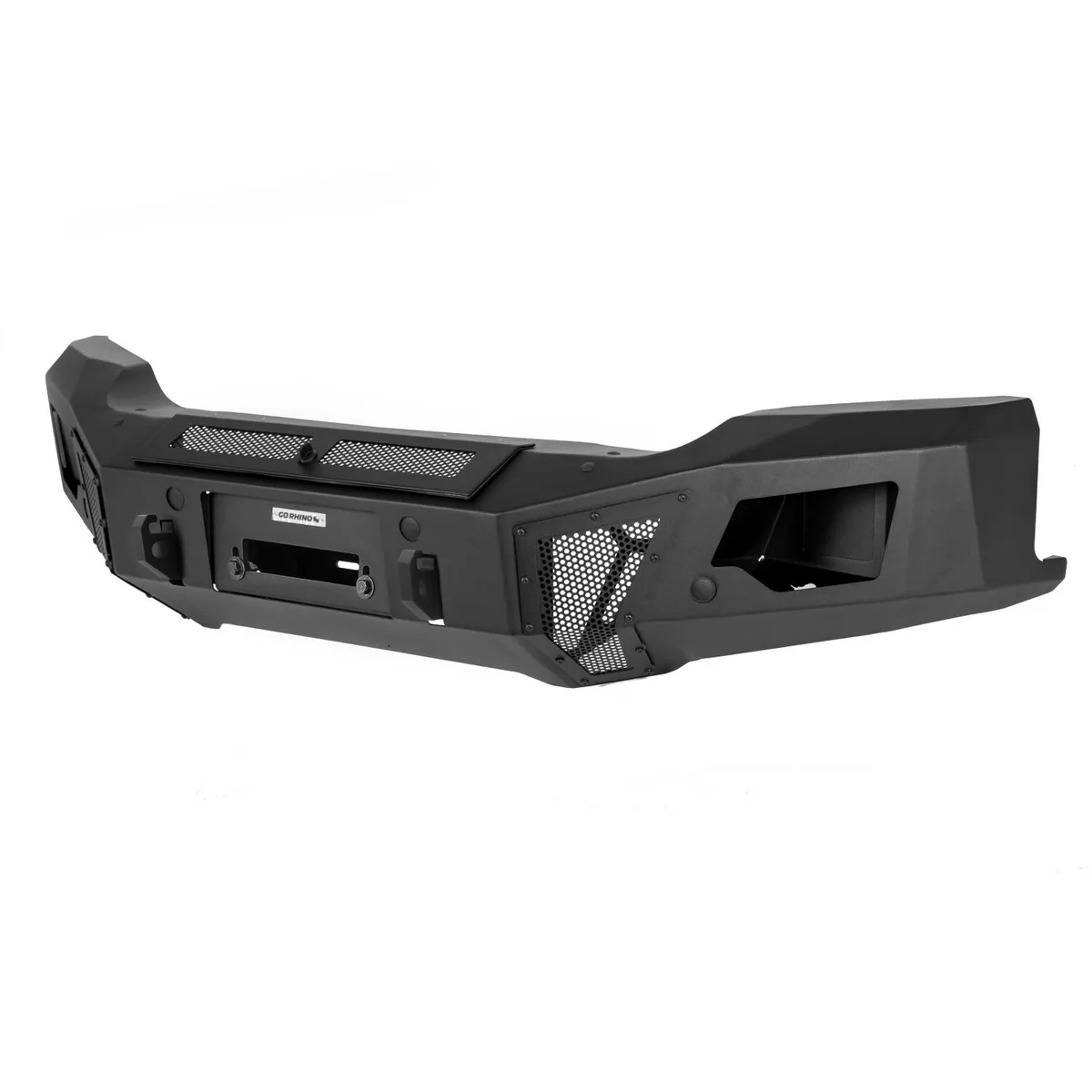 19c Silverado 1500 Br6 Steel Winch Bumper Textured Black Powdercoat product image